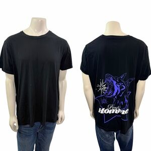 Boohoman Men’s Size 3X Short Sleeve Barking Doberman Dog Graphic Tee